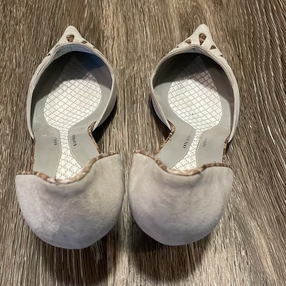 Anya Hindmarch kitten Heel Pumps/shoes size 41/11 made in Italy - Picture 3 of 11